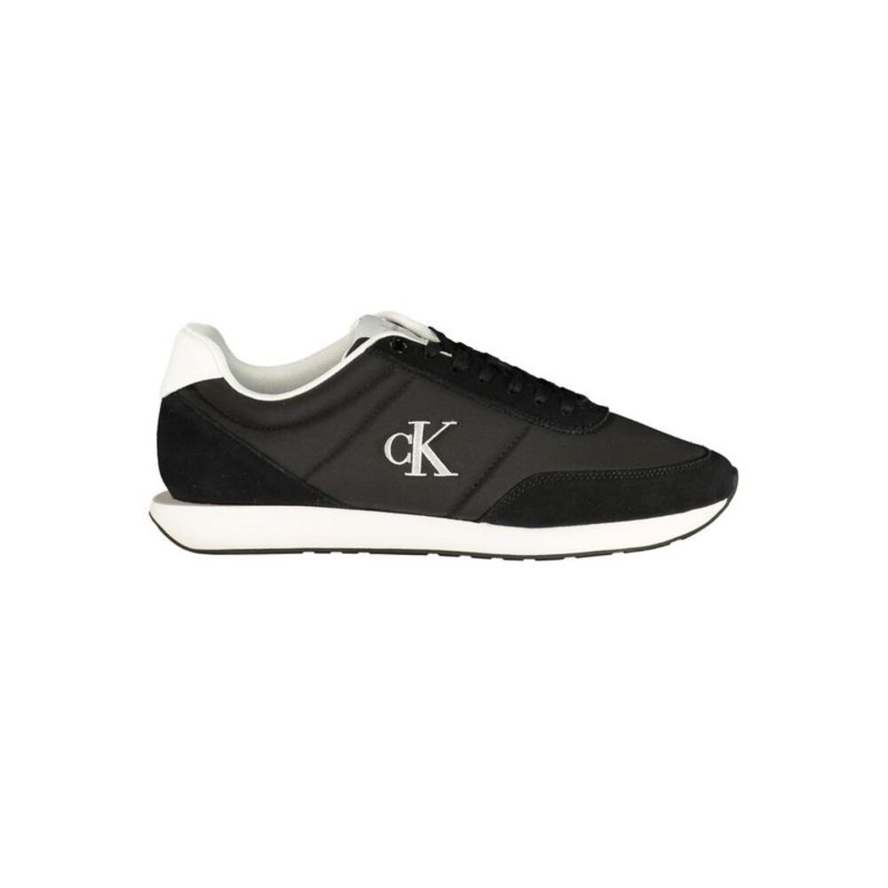 Calvin Klein Black Polyester Athletic Men's Sneakers